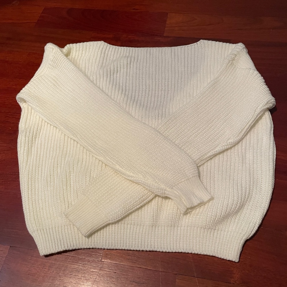 Off white sweater